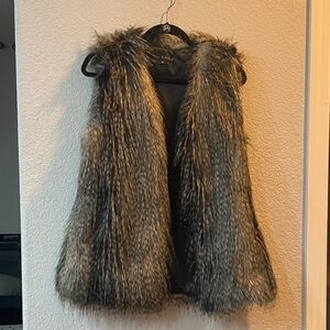 Via Spiga Faux Fur Vest